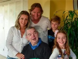 Sr. Acírio e família