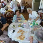 A nutricionista Ingrid organizou a turma