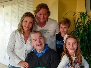 Sr. Acírio e família