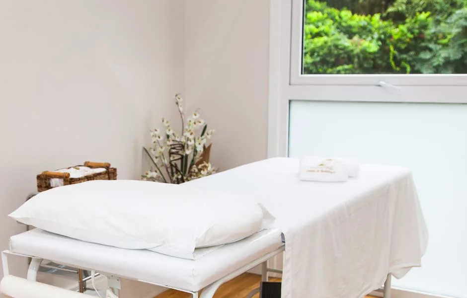 Sala de massoterapia