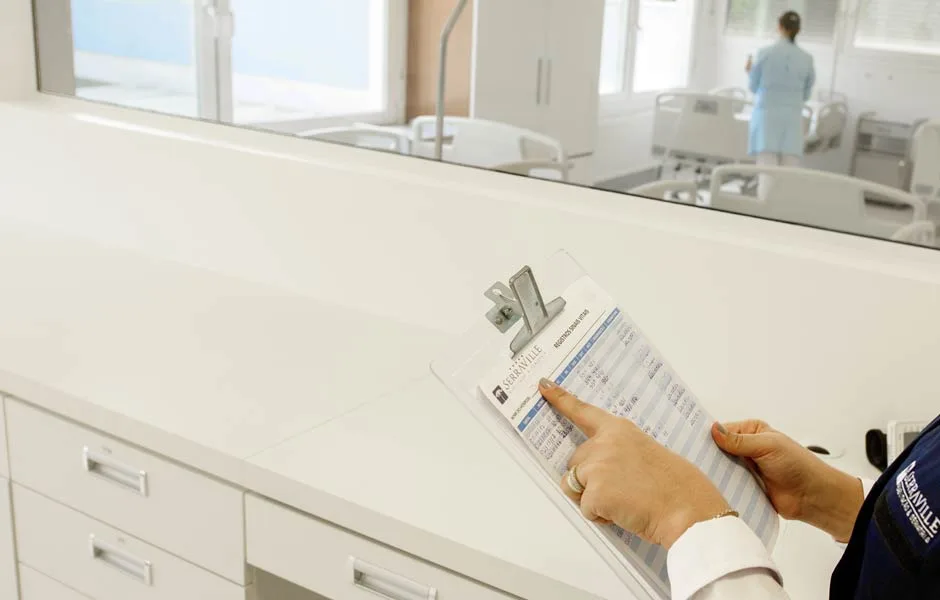 Posto avançado de enfermagem geriátrica